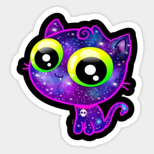 Galaxy Cat Sticker